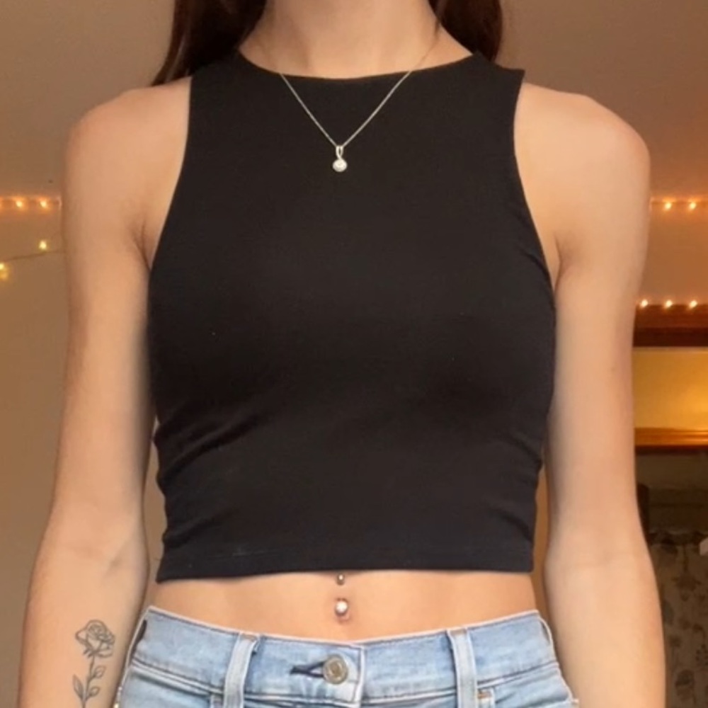 Aeropostale Black Tank Top